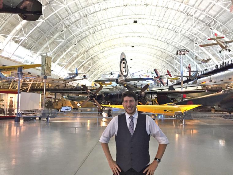 Mennona at the museum