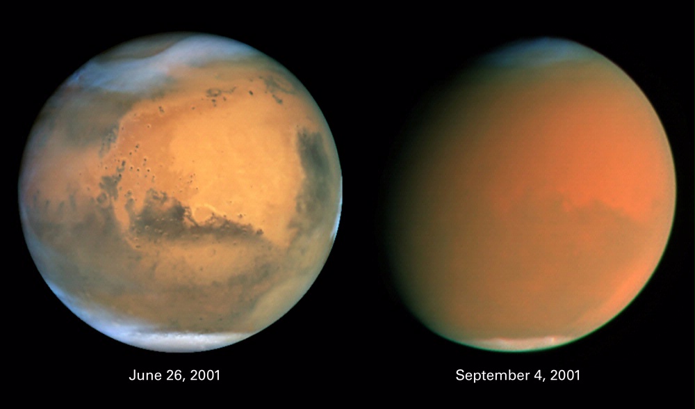 Martian Dust Storm